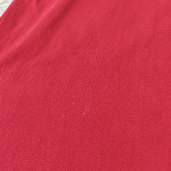 Tommy Hilfiger Tank Top Men's XL Red St. Thomas Virgin Islands Beach Gym FLAW - Picture 3 of 6